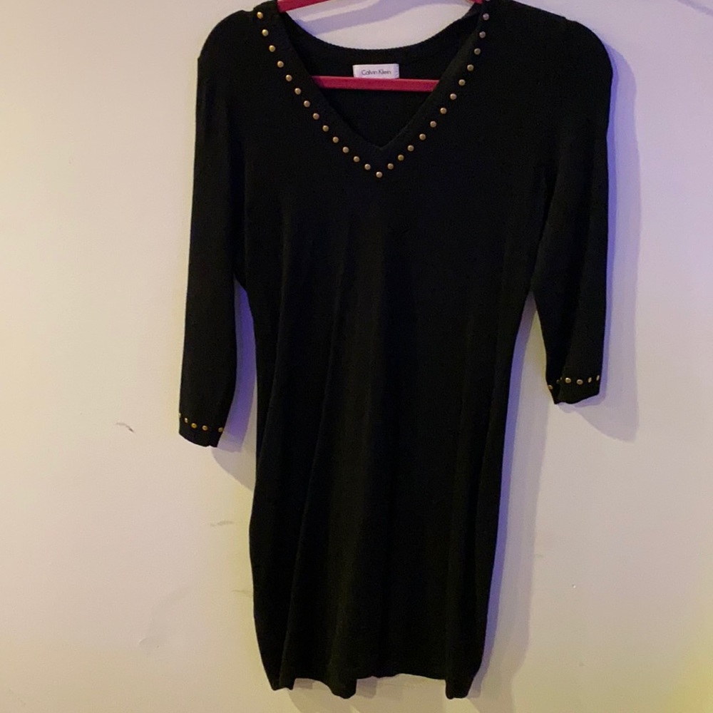 Calvin’s Klein black dress